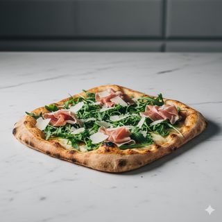 Crudo, rucola e grana