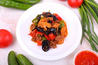 Телятина с грибами Муэр (350 гр.)