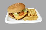 Chicken Burger Frite + Boisson Offerte  