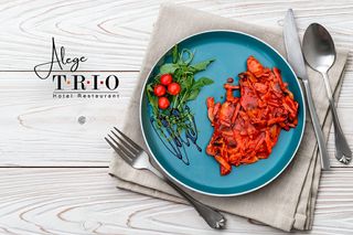 Cotlet de porc tiganesc cu piure de cartofi