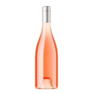 Botella vino rosado