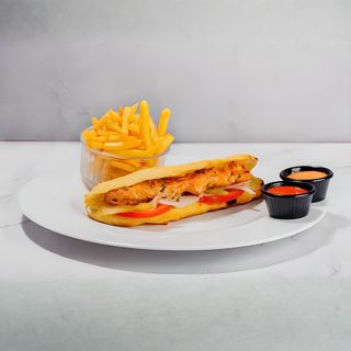 Sandwich Brochette De Poulet