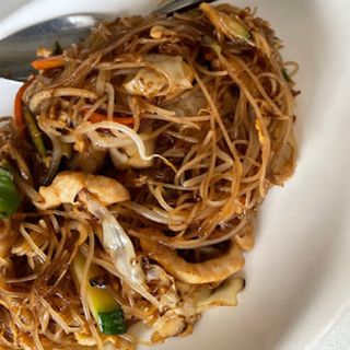 Fideos Chinos Con Pollo