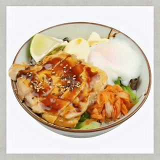 45. Teriyaki chicken don
