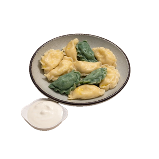 ვარენიკი კარტოფილით და სულგუნით