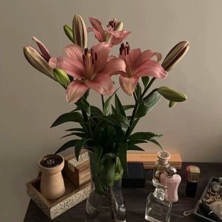 3 tiges lys luxe avec vase