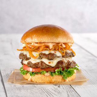 Spicy diablo burger