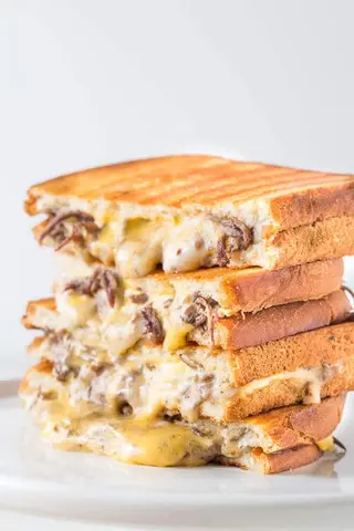 Steak and cheese sandwich