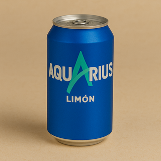 Aquarius Limón lata 330ml.