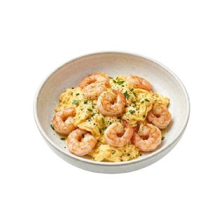 Huevo Revuelto Con Gambas