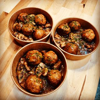 Albóndigas vegetarianas al px (4 Uds.)