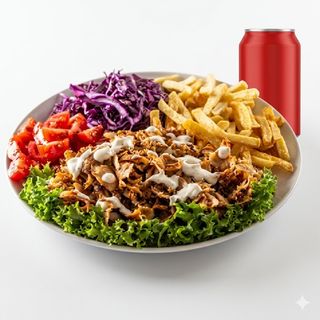 Menú Plato Kebab