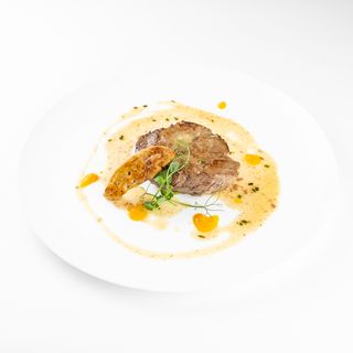 Biftek punjen guščjom jetrom