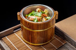 72. Gamberoni saltati in botte