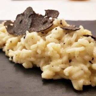 Risotto al Tartufo y parmesano
