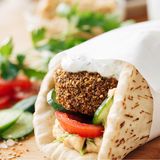 Menú Rollo Falafel