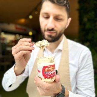 Tiramisù Caramello salato e Burro d’arachidi