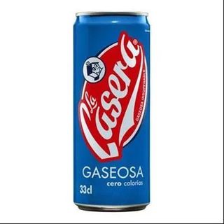 Gaseosa Cero Calorías La Casera Lata 33 Cl.