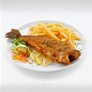 Frites Poisson Frit