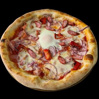 2x Pizza Țărănească Ø32cm + + Racoritoare 1l + Clatite