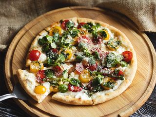 Фокачча із сиром «Страчателла»