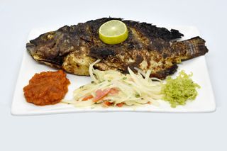 Poisson Braisé + Attiéké