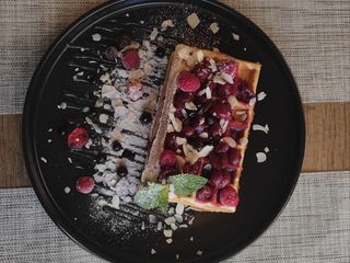 Вафлі з вишневим конфі (200г)