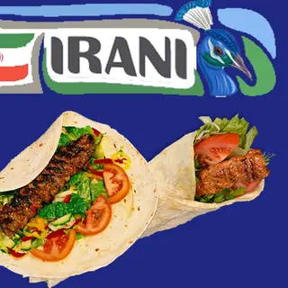 Menu Durum Iraní + Patatas + Refresco (330 ml.)