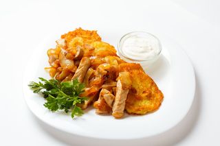 Деруни з м'ясом (350/50г)