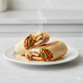 Burrito Fajita de pollo