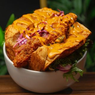 Golden Chicken Brioche