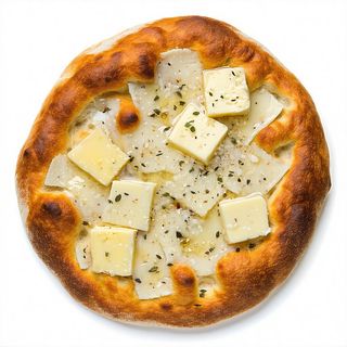 Pizza faccia di vecchia baby