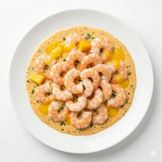 Gambas Con Mango