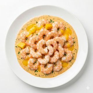Gambas Con Mango
