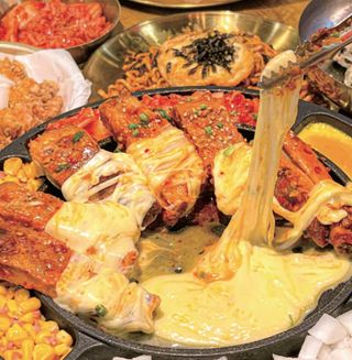 45 Costillas Con Queso Fundido