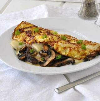 Ձվածեղ սնկով 