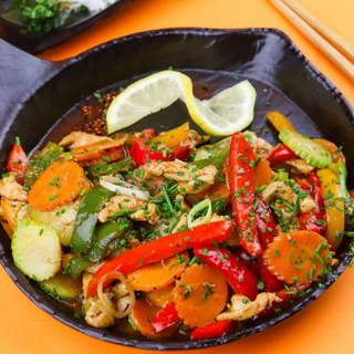   Plat Poulet thai 