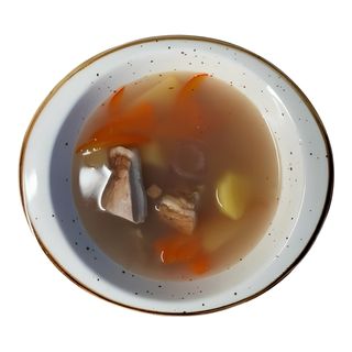 Шорпа по-казахски из баранины