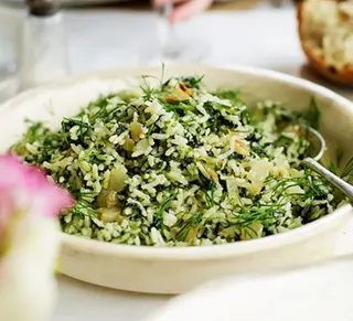Arroz de Espinafres