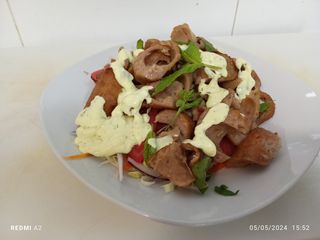 8 - Menú Shawarma Plato a escoger