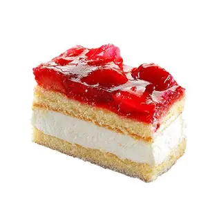 Tort pufos capsuni