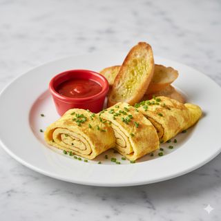 Tapas de tortilla francesa