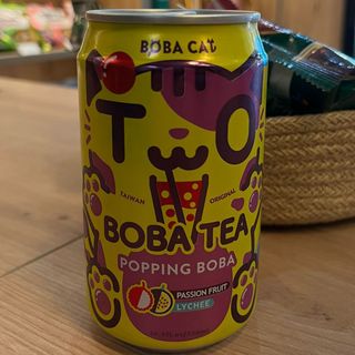 Refresc de te amb boba tropical