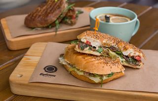 Бублик с курицей