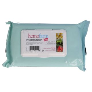 Toallitas Hemorroide Hemofarm 60 Ud