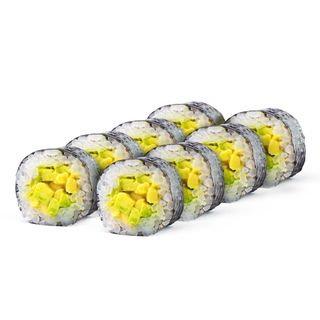 Макі з авокадо та унагі