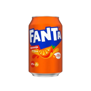 Fanta naranja lata 330ml