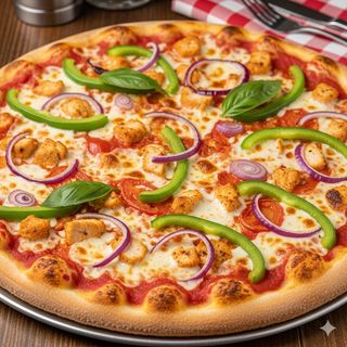 Pizza De Chicken (33 Cm.)
