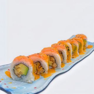 sauce mango chicken roll