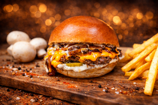 Truffle burger (smashed)